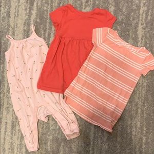 2 Dresses & 1 Romper